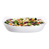 Sage Lane Venice Rectangular Opal Glass Baking Dish