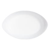 Sage Lane Venice Oval Opal Glass Baking Dish