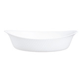 Sage Lane Venice Oval Opal Glass Baking Dish