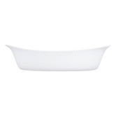 Sage Lane Venice Oval Opal Glass Baking Dish