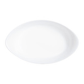 Sage Lane Venice Oval Opal Glass Baking Dish