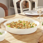 Sage Lane Venice 28cm Opal Glass Tart Baking Dish