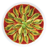 Sage Lane Venice Round Opal Glass Baking Dish