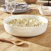 Sage Lane Venice Round Opal Glass Baking Dish