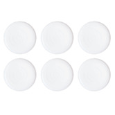 Sage Lane Atmore 26cm Opal Glass Dinner Plates