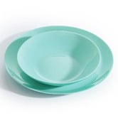 Sage Lane Fairfield 20cm Opal Glass Soup Plates