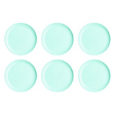 Sage Lane Fairfield Opal Glass Dinner Plates
