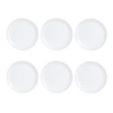 Sage Lane Fairfield 25cm Opal Glass Dinner Plates