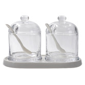 Sage Lane 5 Piece Eloise Spice Jar &amp; Tray Set
