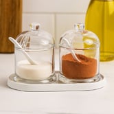 Sage Lane 5 Piece Eloise Spice Jar &amp; Tray Set