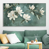 Sage Lane Spring Fling Framed Canvas Wall Art