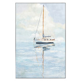 Sage Lane Mellow Mast Framed Canvas Wall Art