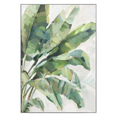 Sage Lane Leaf Me Be Framed Canvas Wall Art
