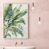 Sage Lane Leaf Me Be Framed Canvas Wall Art