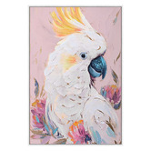 Sage Lane Talk The Squawk Framed Canvas Wall Art