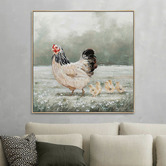 Sage Lane Chick Flick Framed Canvas Wall Art
