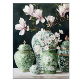 Sage Lane Bloom Balance Framed Canvas Wall Art