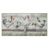 Sage Lane Perch Perfect Framed Canvas Wall Art