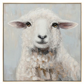 Sage Lane Ewephoria Framed Canvas Wall Art