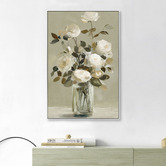 Sage Lane Petal Up Framed Canvas Wall Art