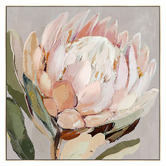 Sage Lane Blush Rush Framed Canvas Wall Art