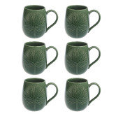 Sage Lane Rio 390ml Porcelain Coffee Mugs