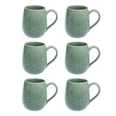 Sage Lane Rio 390ml Porcelain Coffee Mugs