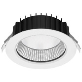 Globe Luxe Lighting Unni 220mm Cut Out LED 35W Fixed Recessed Downlight