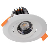 Globe Luxe Lighting Reslig 71mm LED 13W Tiltable Recessed Downlight