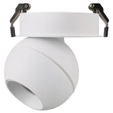Globe Luxe Lighting Onska Spot Fascia LED Recessed Ceiling Light