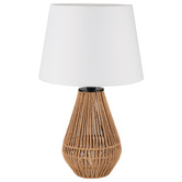 Globe Luxe Lighting 47.8cm Margot Paper Rope Table Lamp