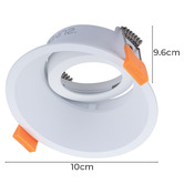 Globe Luxe Lighting Reslig Deep Tilt Downlight Frame