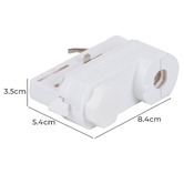 Globe Luxe Lighting Turin Circuit Track Adaptor