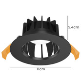Globe Luxe Lighting Toftbo 10W LED Fixed Downlight