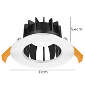 Globe Luxe Lighting Toftbo 10W LED Fixed Downlight