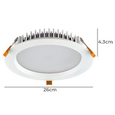 Globe Luxe Lighting Finnvik 28W LED Fixed Downlight