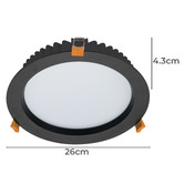 Globe Luxe Lighting Finnvik 28W LED Fixed Downlight