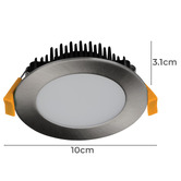 Globe Luxe Lighting Lycka 13W LED Fixed Downlight