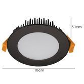 Globe Luxe Lighting Lycka 13W LED Fixed Downlight
