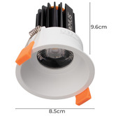 Globe Luxe Lighting Reslig 13W LED Fixed Downlight