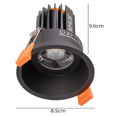 Globe Luxe Lighting Reslig 13W LED Fixed Downlight