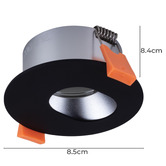 Globe Luxe Lighting Reslig Keyhole Cut-Out Downlight Frame