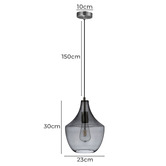 Globe Luxe Lighting Gaubert Pendant Light