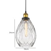 Globe Luxe Lighting Lucienne Aluminium Pendant Light