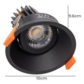Globe Luxe Lighting Reslig 13W LED Deep Tilt Downlight