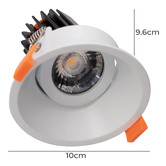 Globe Luxe Lighting Reslig 13W LED Deep Tilt Downlight