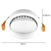 Globe Luxe Lighting Finnvik 13W LED Tiltable Downlight