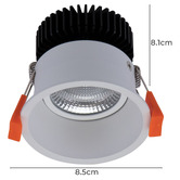 Globe Luxe Lighting Godis 10W LED Fixed Downlight