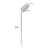 Globe Luxe Lighting Wendy Stainless Steel Tri-Colour Spike Light