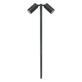 Globe Luxe Lighting Talha 2 Light Tri-Colour Spike Light